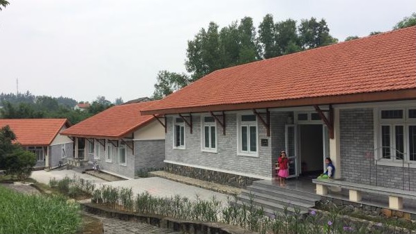Les nouvelles maisons du Village d’Enfants SOS de Huê